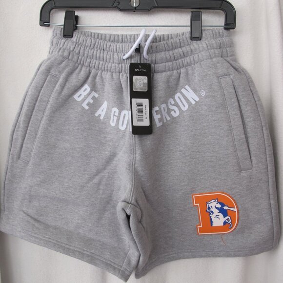 NWT - Unisex Lululemon Be a Good Person Denver Bronco Sweat Shorts - XS - Picture 2 of 14
